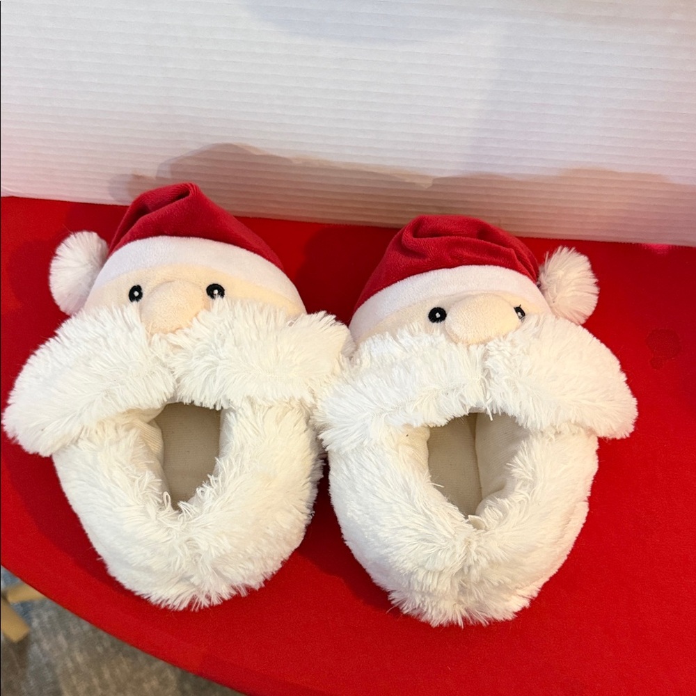 The Children’s Place Santa Claus Slippers, Small